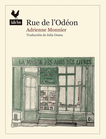 Rue de l'Odéon | Adrienne Monnier