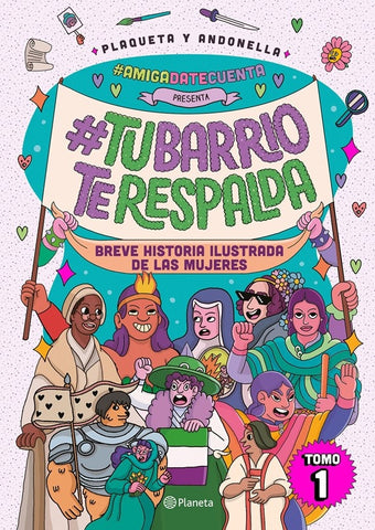 Tu barrio te respalda | Plaqueta y Andonella X