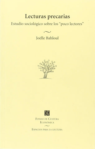 Lecturas precarias | Joelle Bahloul