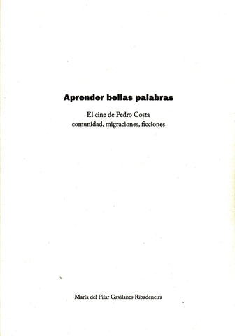 Aprender bellas palabras | Maria del Pilar Gavilanes